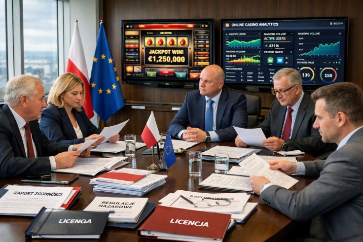 government regulators and legal experts reviewing online gambling legislation