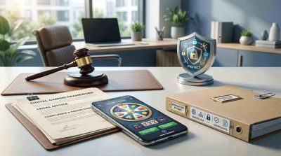 smartphone displaying a generic online gaming interface with casino-style game elements